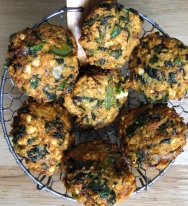 Buñuelos de espinacas