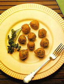 Buñuelos de espinacas