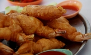 Buñuelos de langostinos