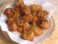 Buñuelos de maíz tierno
