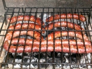 Butifarras y longaniza a la brasa