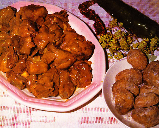 Cabrito asado canario
