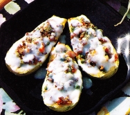 Calabacines con carne de cerdo