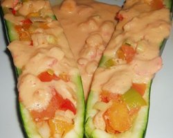 Calabacines vegetarianos