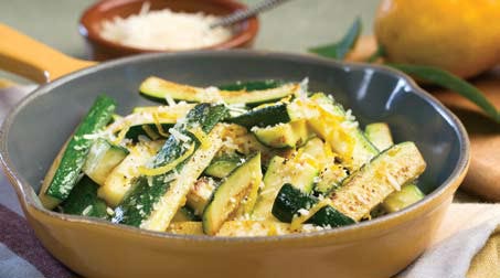 Calabacitas salteadas