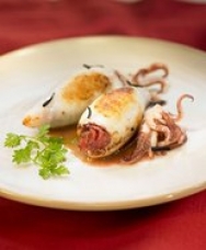 Calamares rellenos al estilo Costa Brava