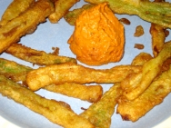 Calçots rebozados