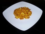 Caldero de arroz con pota