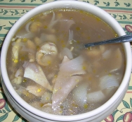 Caldo de castañas