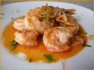 Camarones al ajillo