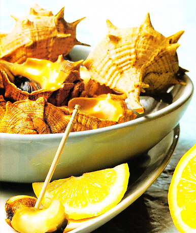 Cañaillas (caracoles de pinchos)