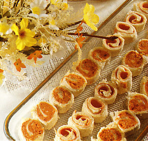 Canapés de jamón