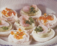 Canapés de mar