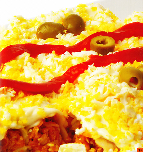 Canelones de atún
