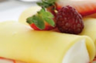 Canelones de mango y cuajada