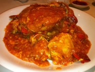 Cangrejos en salsa picante