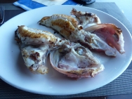 Cap roig a la plancha