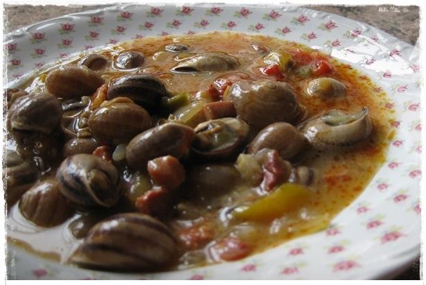 Caracoles a la burgalesa