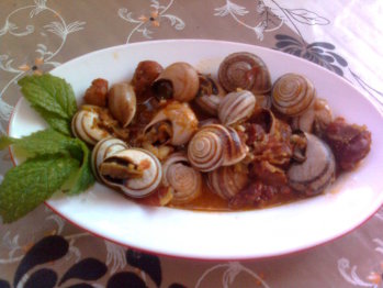 Caracoles a la cazadora