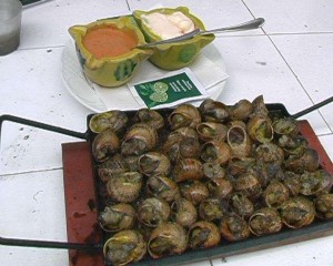 Caracoles a la llauna