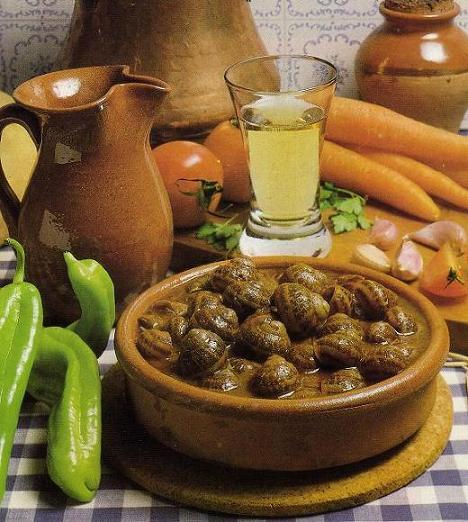 Caracoles a la madrileña