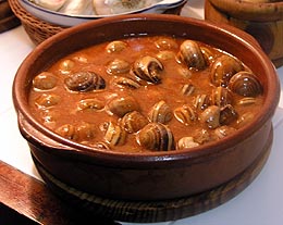 Caracoles a la maña