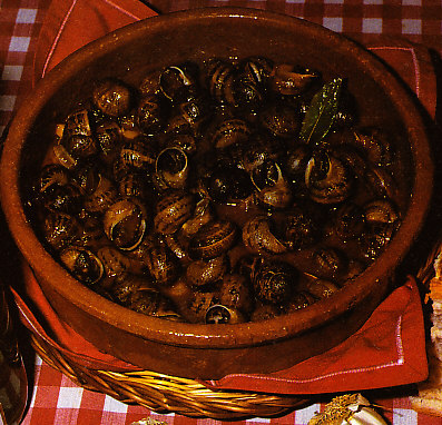 Caracoles al estilo cántabro