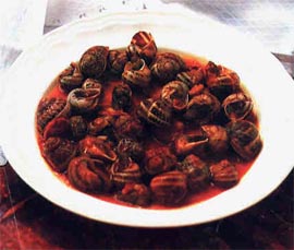Caracoles al estilo gaditano