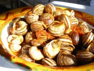 Caracoles con jamón