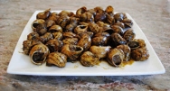 Caracoles fritos