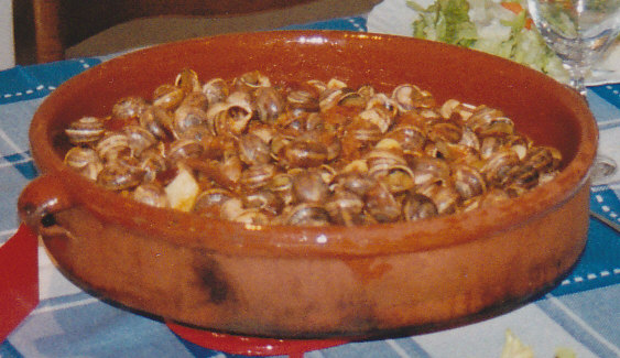 Caracoles picantes