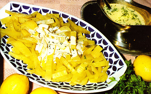 Cardo riojano en salsa blanca