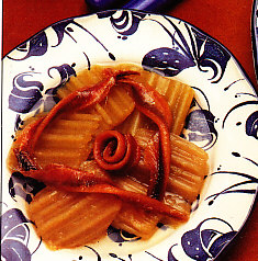Cardos con anchoas