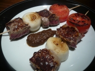 Carne a la brochette