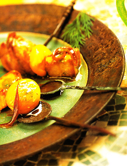Carne con orejones de albaricoque
