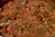 Carne guisada al estilo de Tanzania