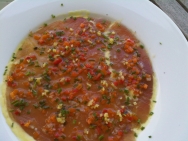 Carpaccio de atún