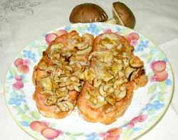 Carpaccio de boletus