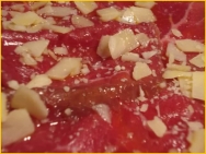 Carpaccio de buey