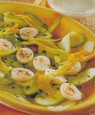 Carpaccio de calabacín