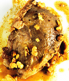 Carrilleras de cerdo confitadas