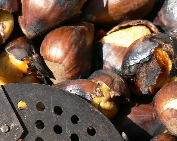 Castañas asadas