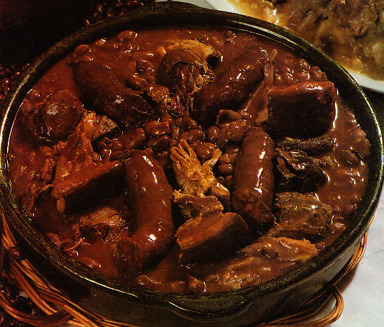 Cazuela de alubias rojas