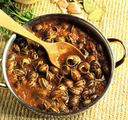 Cazuela de caracoles