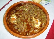 Cazuela de habas