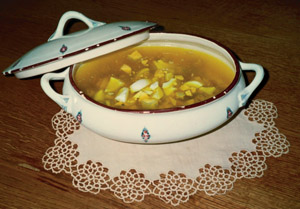 Cazuela de huevos
