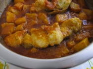 Cazuela de lubina con patatas