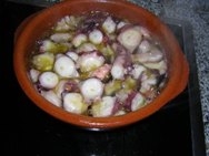 Cazuela de pulpo
