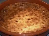 Cazuela de requesón menorquina