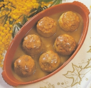 Cebollas rellenas de carne picada